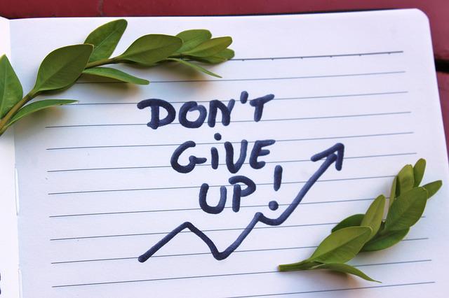 dont give up